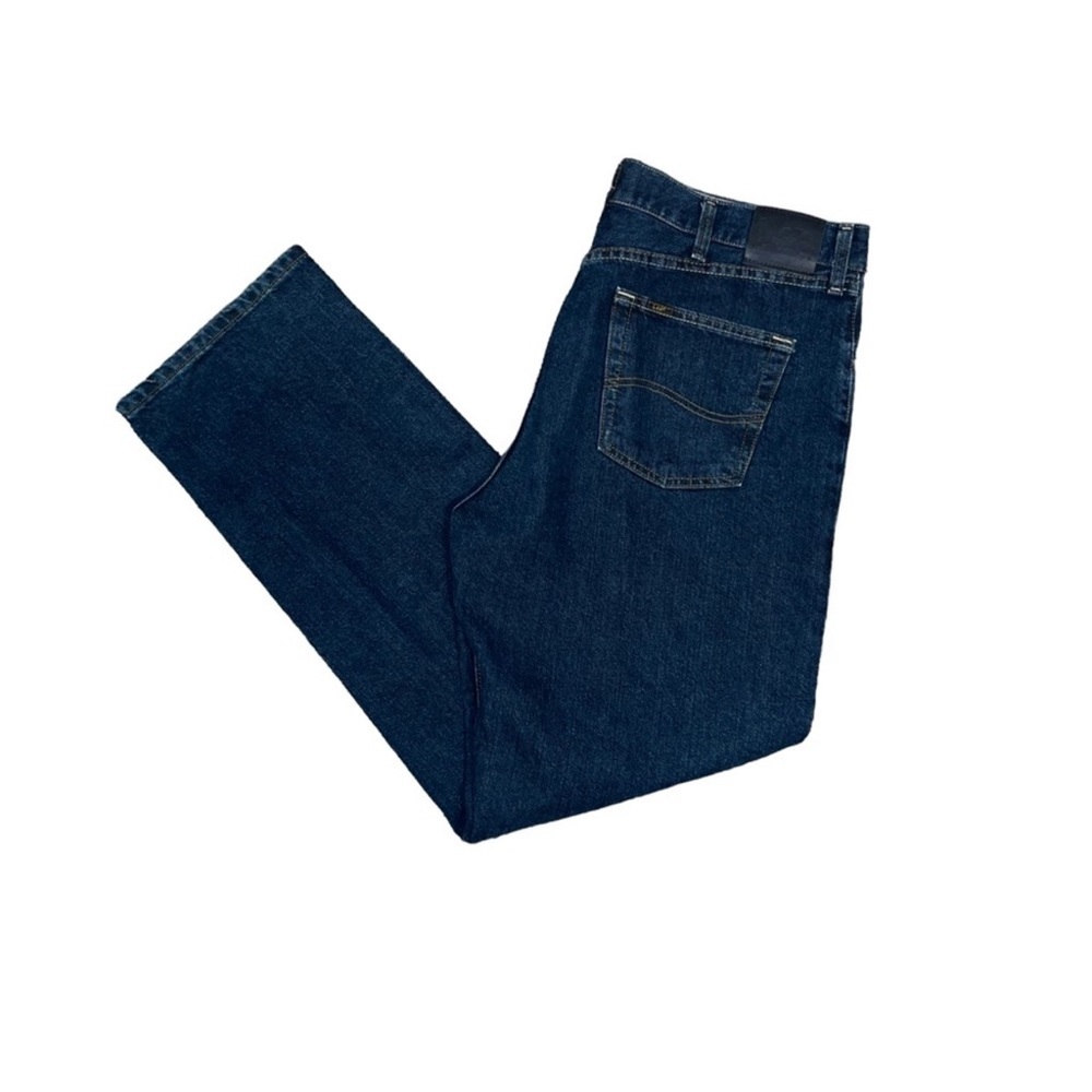 Lee Relaxed Fit Jeans Dark Blue 38W 32L